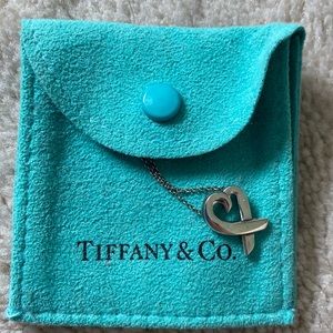Tiffany Paloma Picasso Loving heart necklace